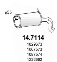 Comprar Silencioso trasero Sharan I 7M8, 7M9, 7M6