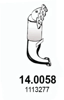 Catalizador de gasolina y diésel Ford Fiesta IV (1996-2002)