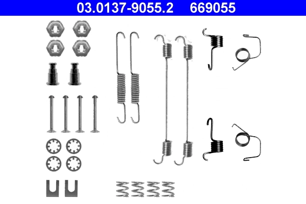 Comprar Kit de montaje de zapatas de freno traseras Peugeot 205 I 741A, C