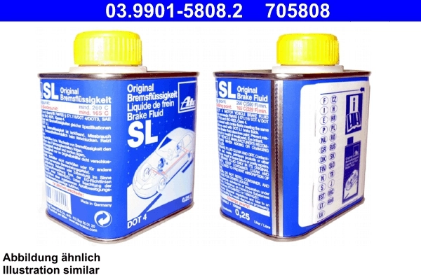 Liquido de frenos 93160362 Peugeot/Citroen