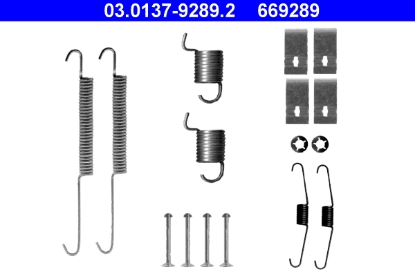 Kit de montaje de zapatas de freno traseras para Suzuki Grand Vitara FT, HT