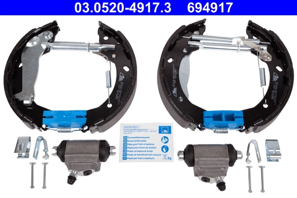 Zapatas de freno traseras KIA Rio IV (2016-2026)