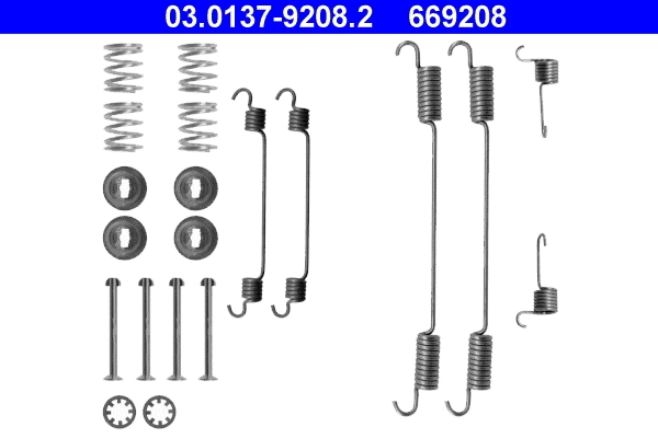 Kit de montaje de zapatas de freno traseras Peugeot Expert monovolumen (224) (1996 - 2006) precio, desde 14,06 EUR