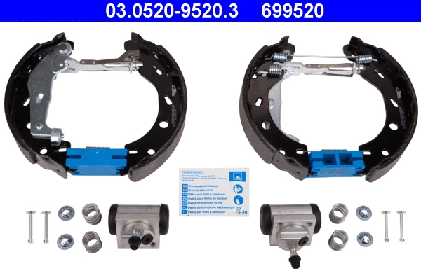 Kit de zapatas de frenos de tambor, con cilindros, completo VALEO 554974 precio, desde 138,05 EUR