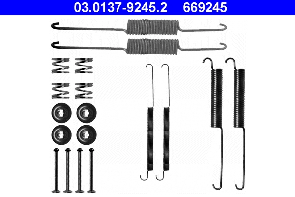 Comprar Kit de montaje de zapatas de freno traseras Isuzu Trooper  UBS a bajo precio
