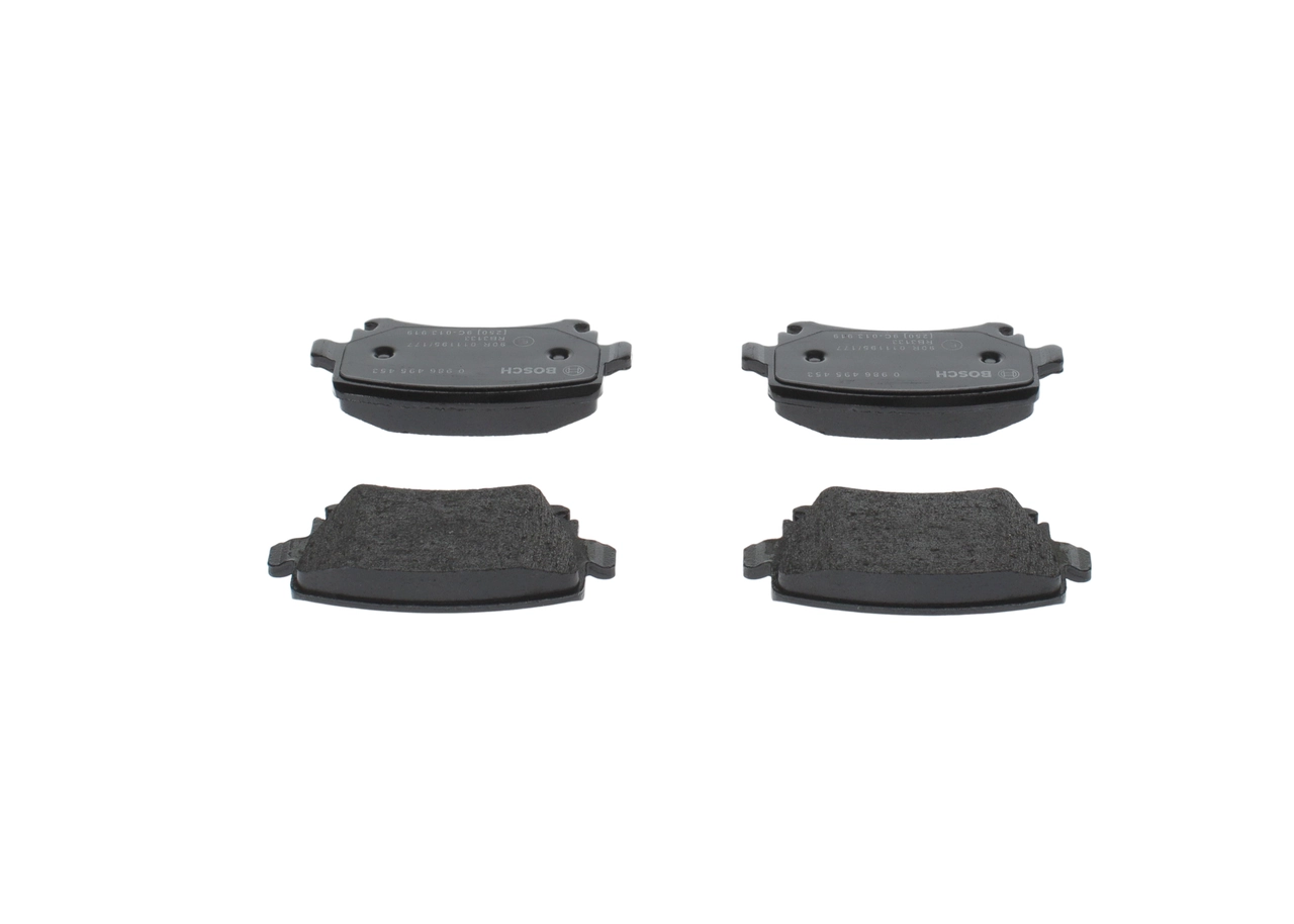 Comprar 0986495453 Bosch Pastillas de freno traseras