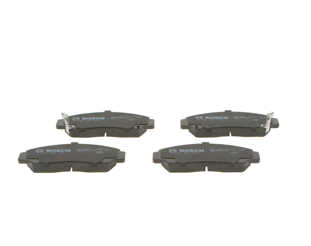 Pastillas de freno 0986494884 Bosch