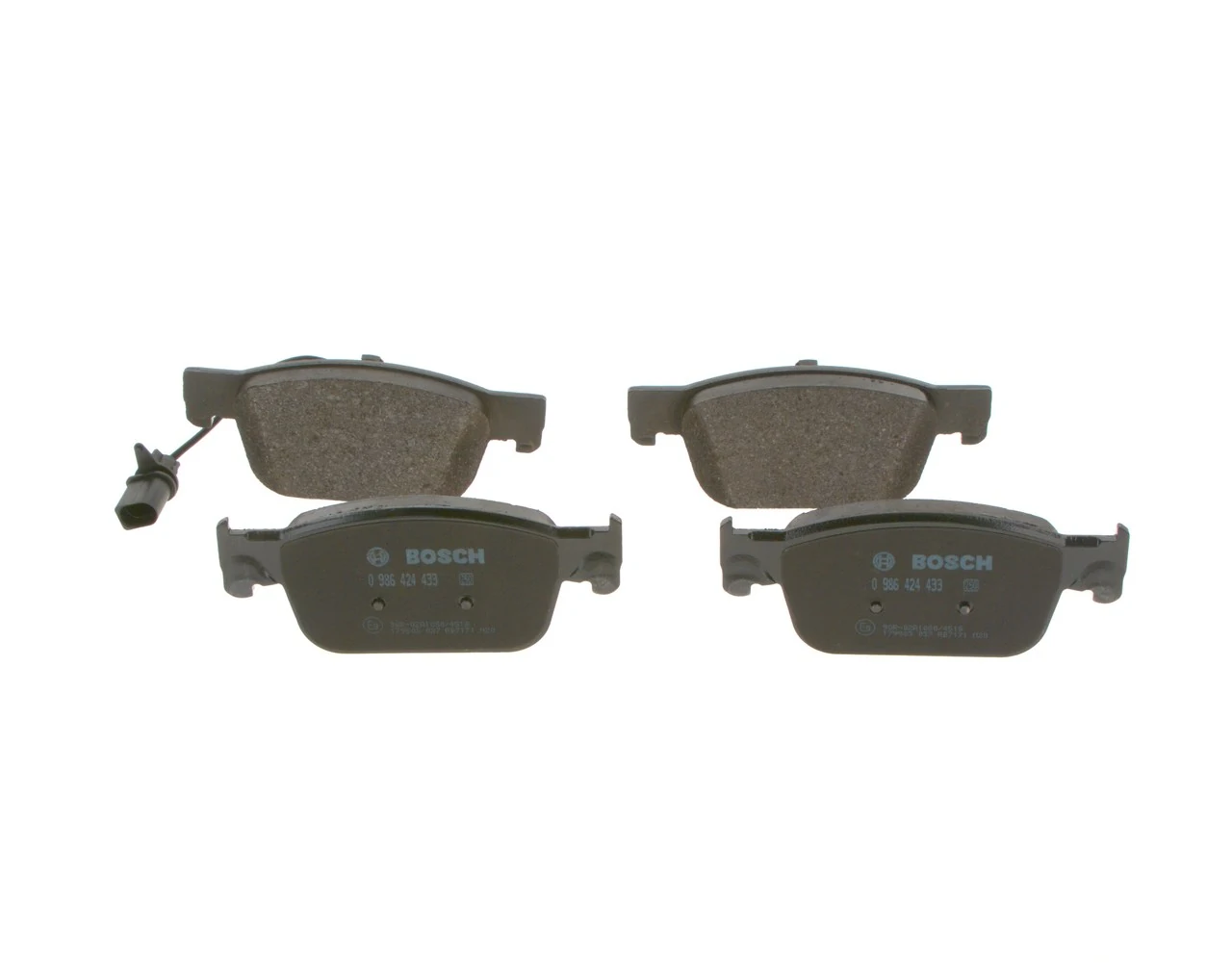 Comprar 0986424433 Bosch Pastillas delanteras de freno