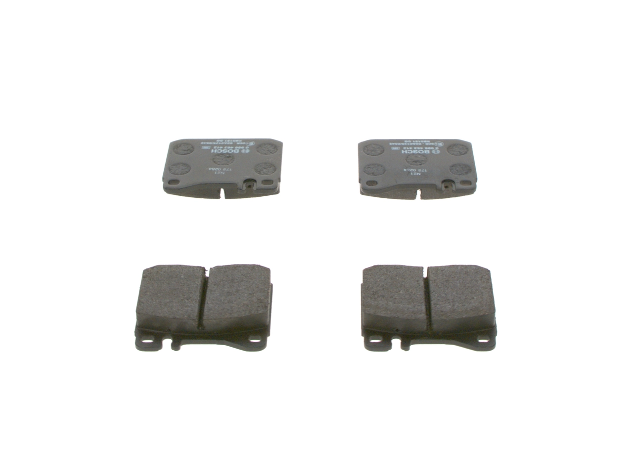 Comprar 0986463412 Bosch Pastillas delanteras de freno