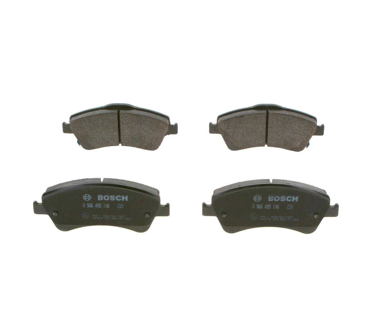 Comprar 0986495106 Bosch Pastillas delanteras de freno