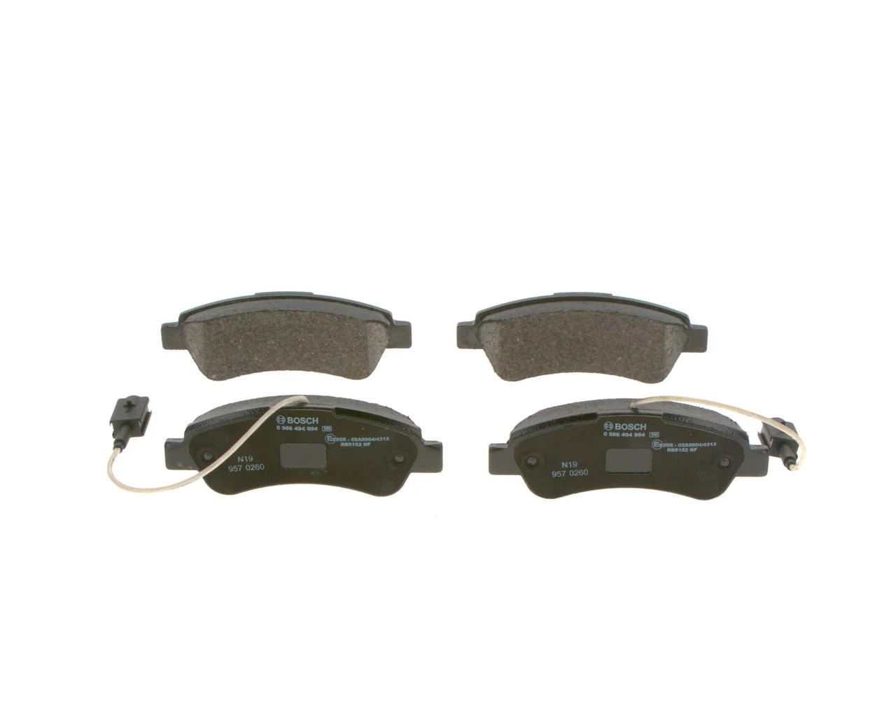 Pastillas traseras de freno Bosch 0986494994 precio, desde 33,59 EUR