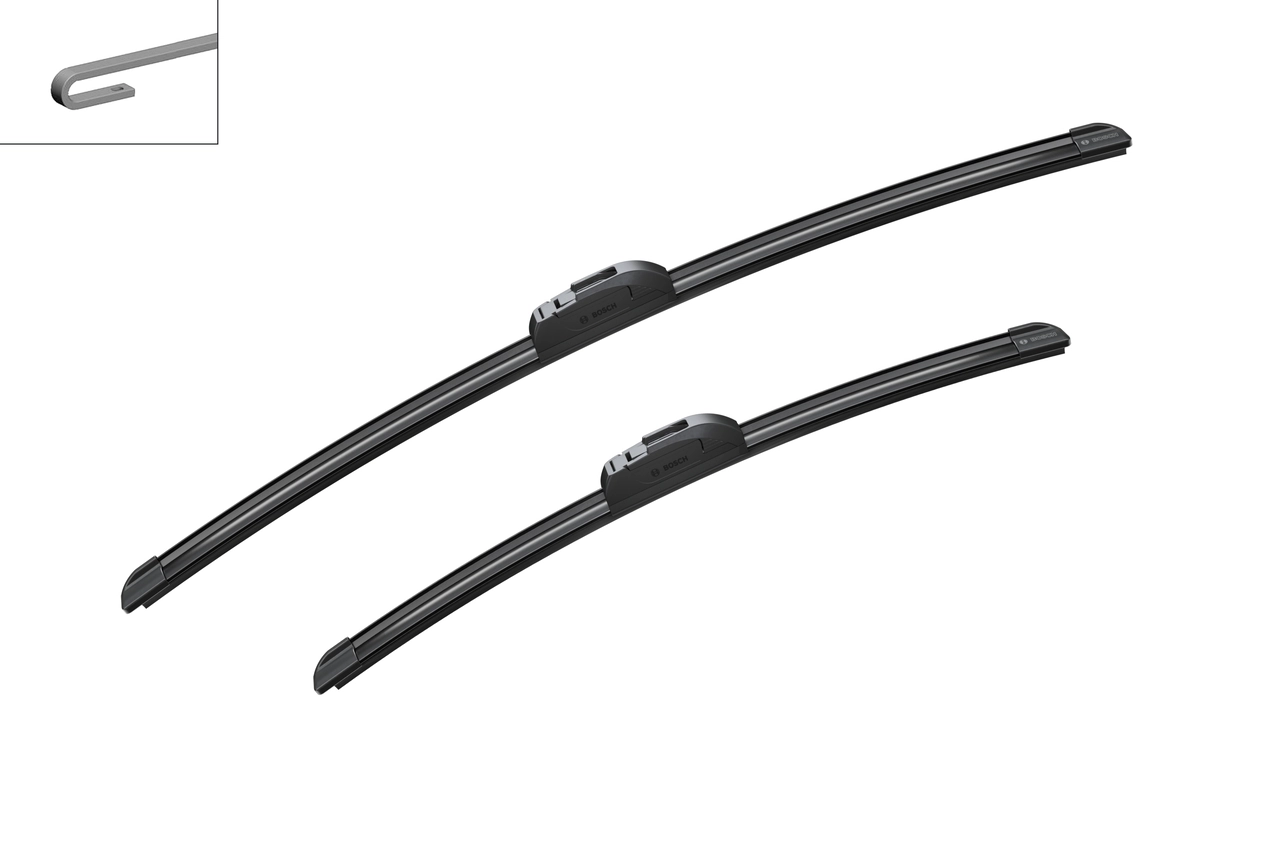 Comprar 3397007047 Bosch Juego de escobillas de luna delantera, 2 piezas