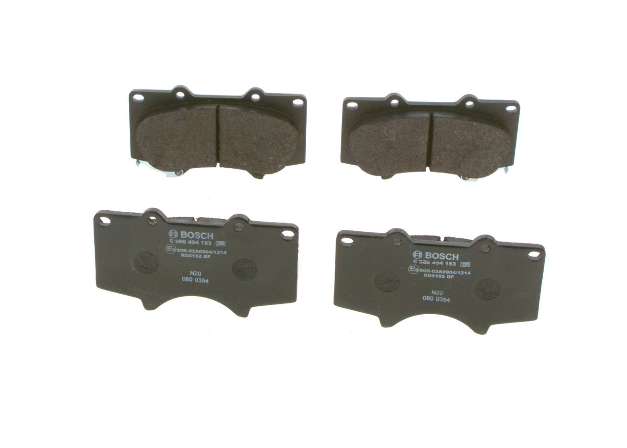 Comprar 0986494153 Bosch Pastillas delanteras de freno