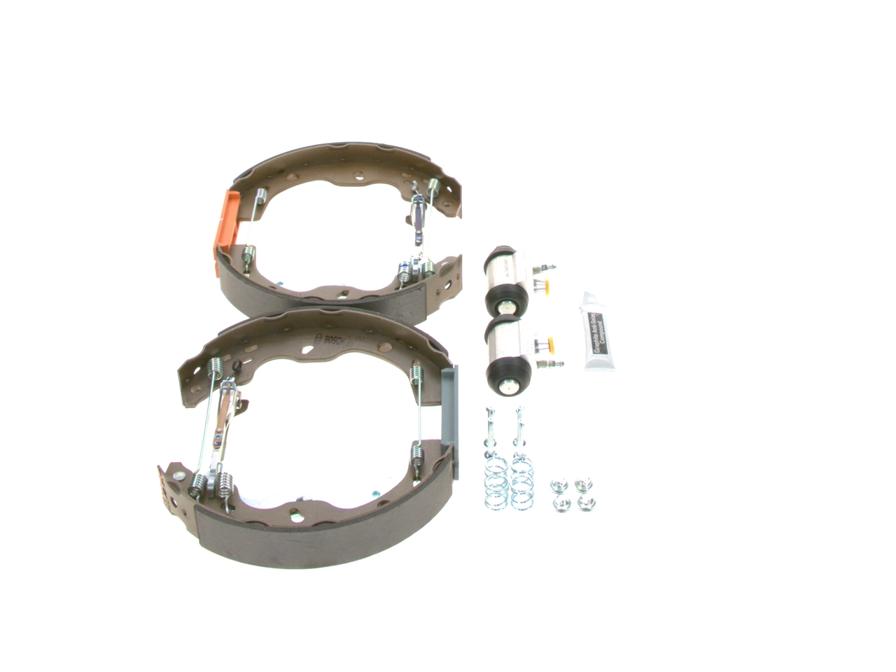 Kit de zapatas de frenos de tambor, con cilindros, completo Bosch 0204114678 precio, desde 115,75 EUR