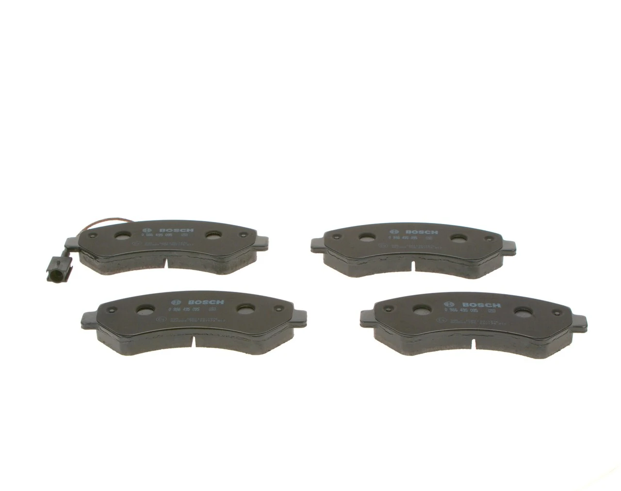 0986495095 Bosch Pastillas delanteras
