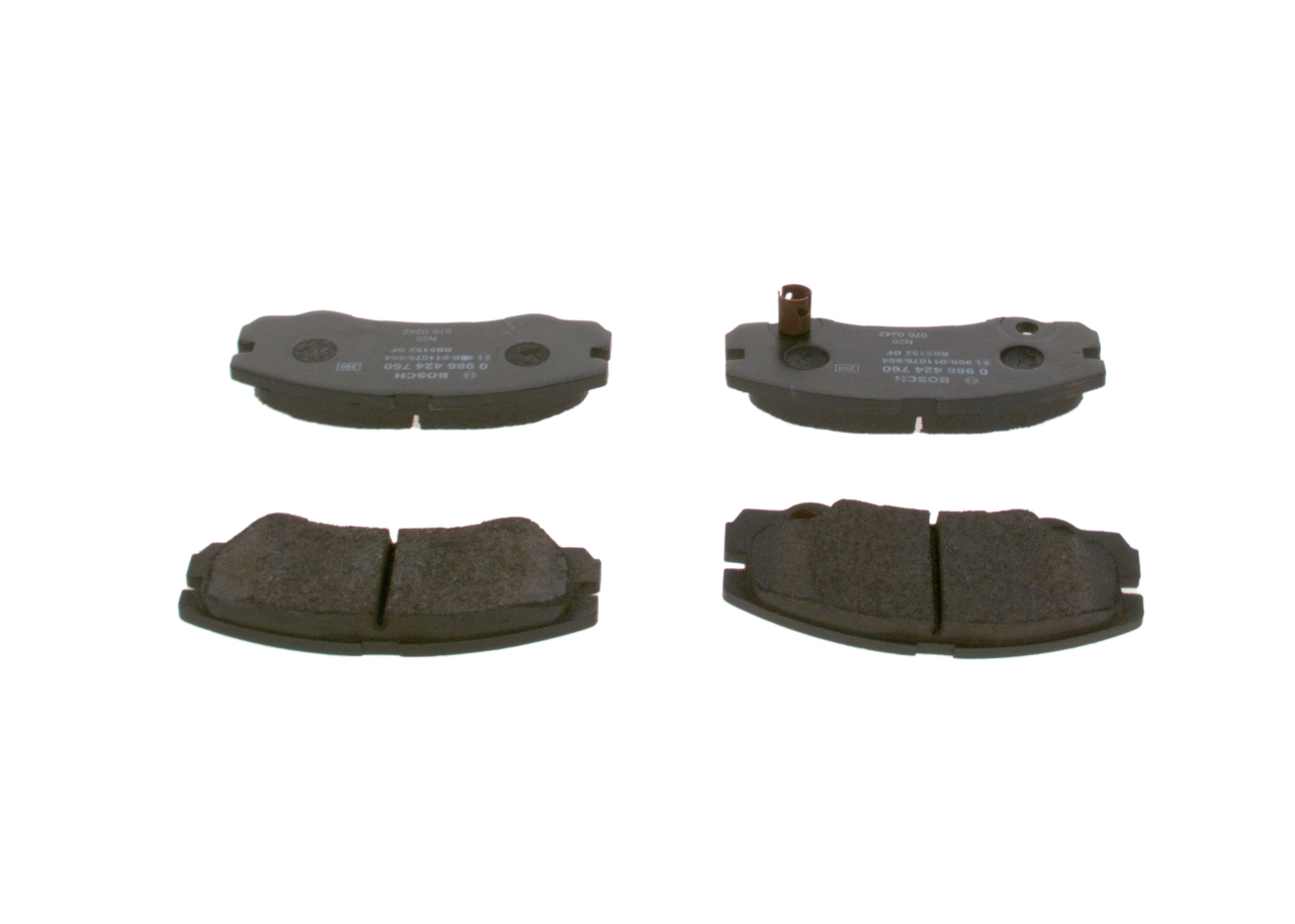 Pastillas freno delanteras Bosch 0986424760 precio, desde 41,31 EUR