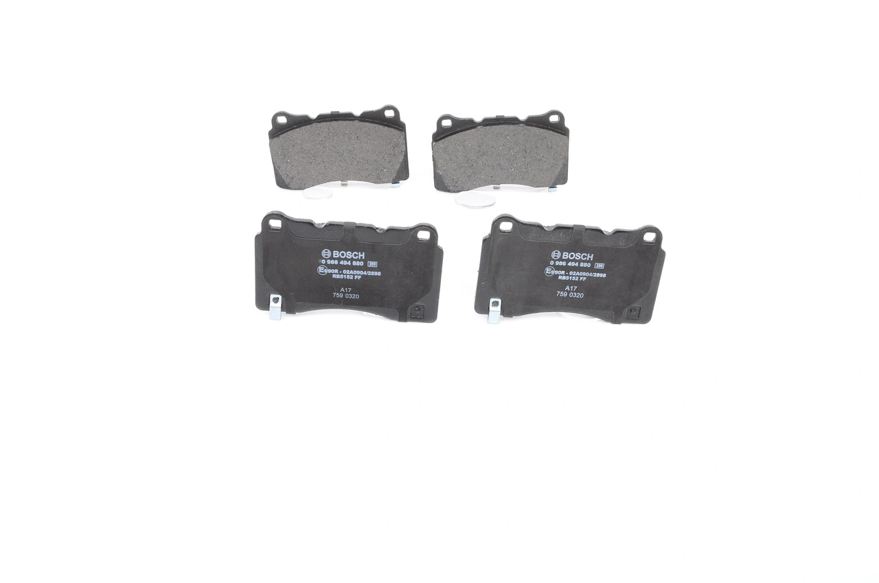 Comprar 0986494880 Bosch Pastillas delanteras de freno