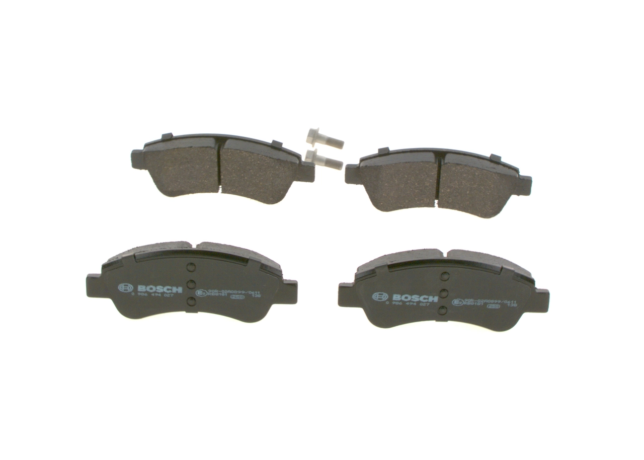 Comprar 0986494027 Bosch Pastillas delanteras de freno