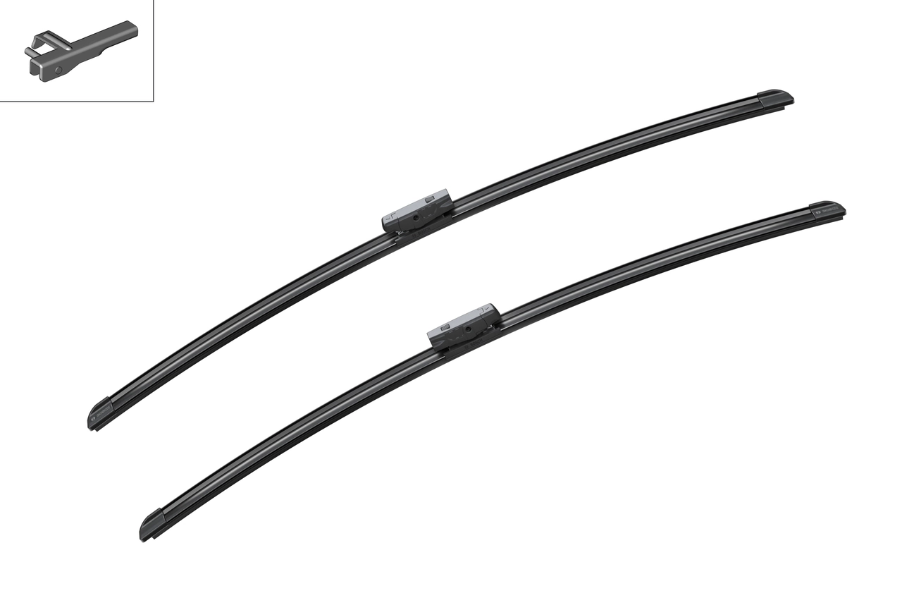 Comprar 3397118976 Bosch Juego de escobillas de luna delantera, 2 piezas