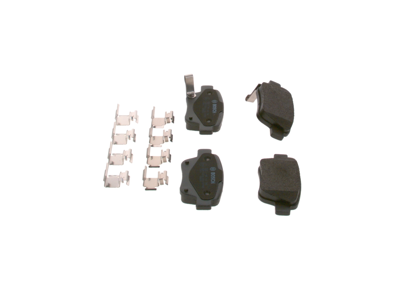 0986424798 Bosch Pastillas freno traseras
