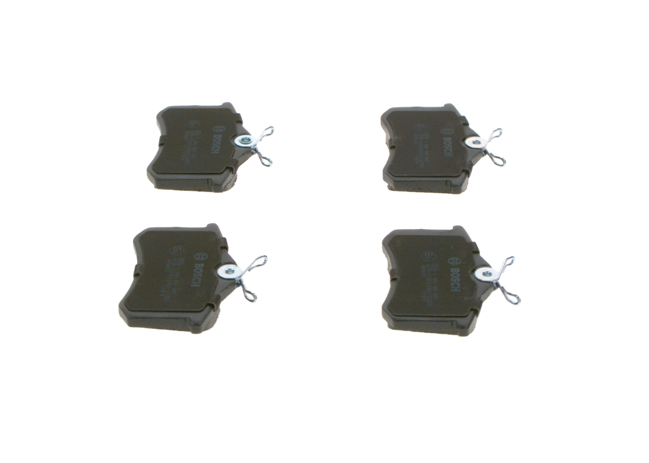 0986466683 Bosch Pastillas freno traseras