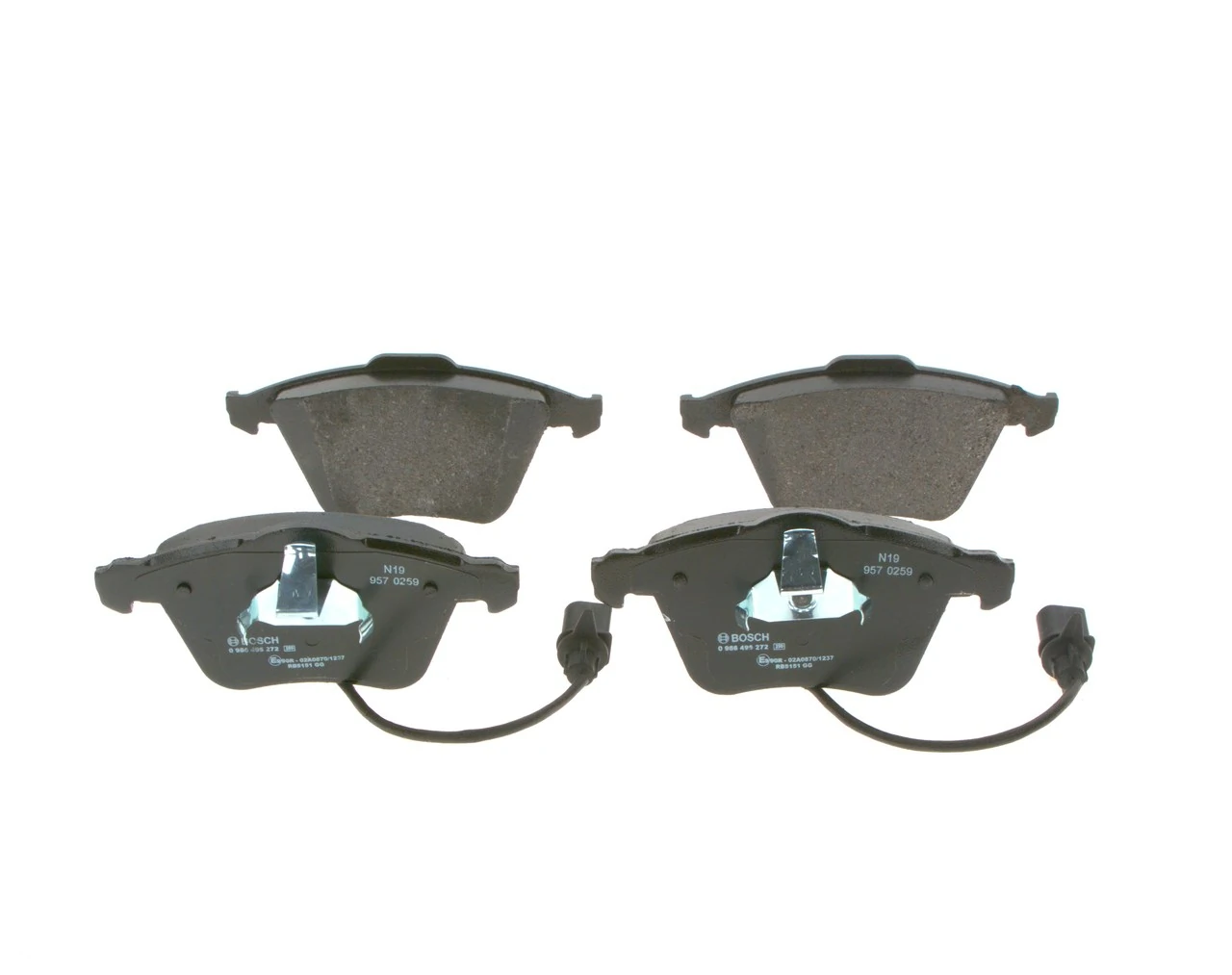 Comprar 0986495272 Bosch Pastillas delanteras de freno