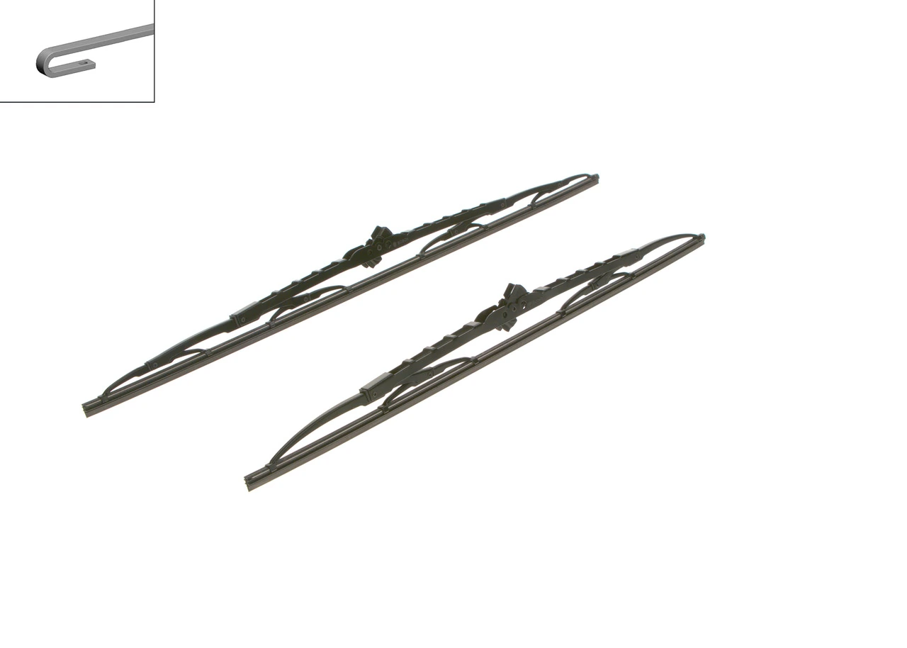3397001543 Bosch Escobillas Limpiaparabrisas delanteras