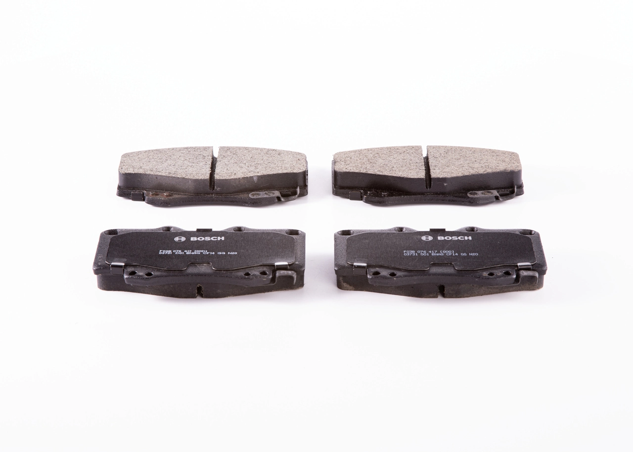 0986494745 Bosch Pastillas freno traseras