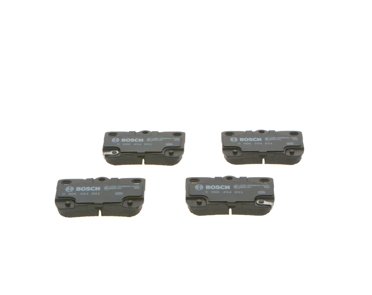Comprar 0986494891 Bosch Pastillas de freno traseras
