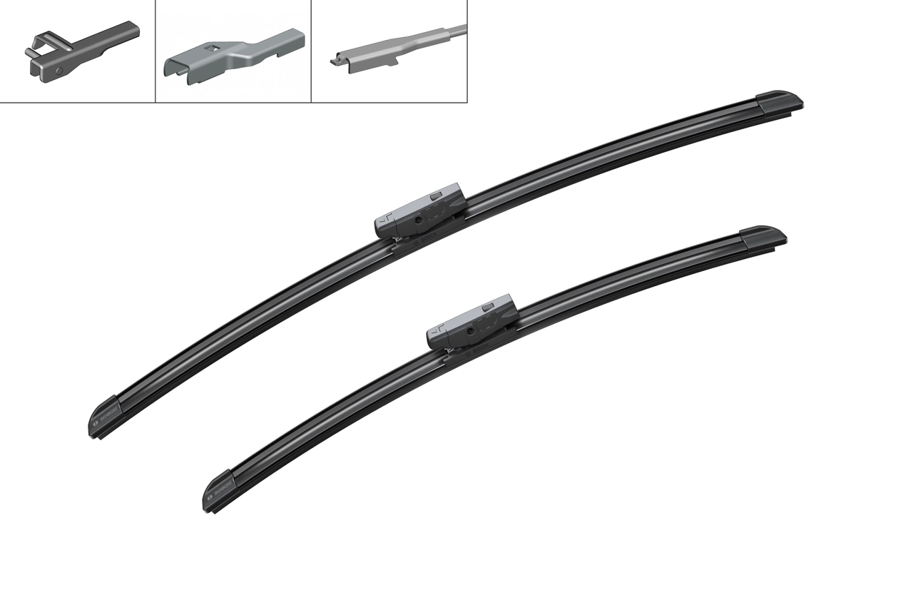 Comprar 3397014123 Bosch Juego de escobillas de luna delantera, 2 piezas