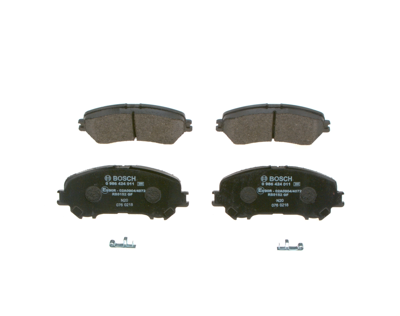 Pastillas freno delanteras Bosch 0986424011 precio, desde 25,46 EUR
