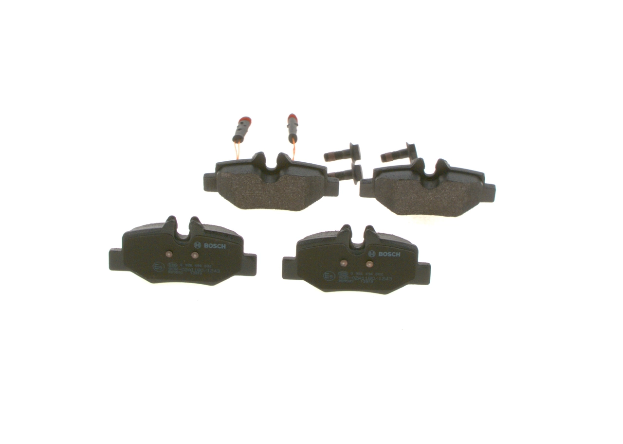 Comprar 0986494082 Bosch Pastillas de freno traseras