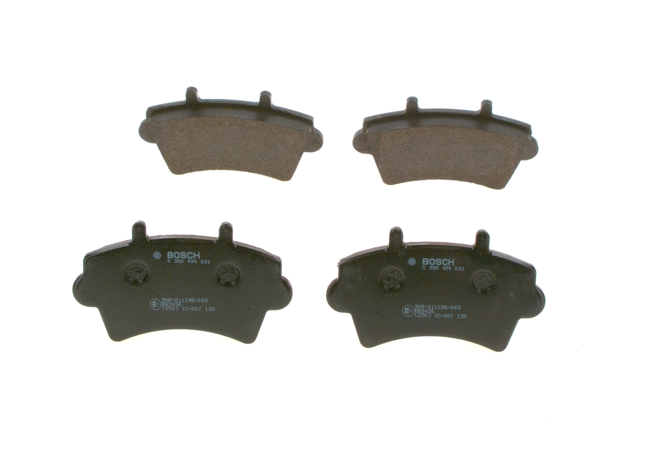 Pastillas freno delanteras Bosch 0986494031 precio, desde 25,52 EUR