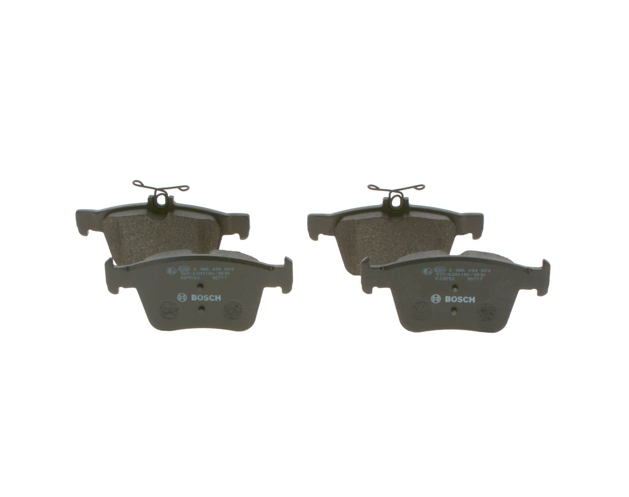 Pastillas traseras de freno Bosch 0986494659 precio, desde 24,84 EUR