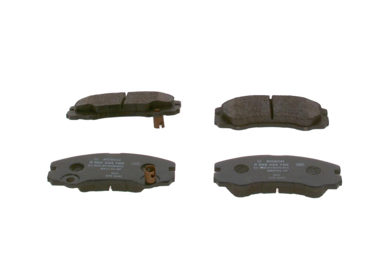 Comprar 0986424760 Bosch Pastillas delanteras de freno