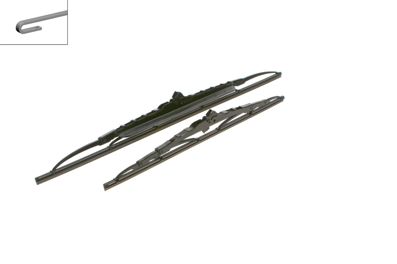 Comprar 3397118427 Bosch Juego de escobillas de luna delantera, 2 piezas