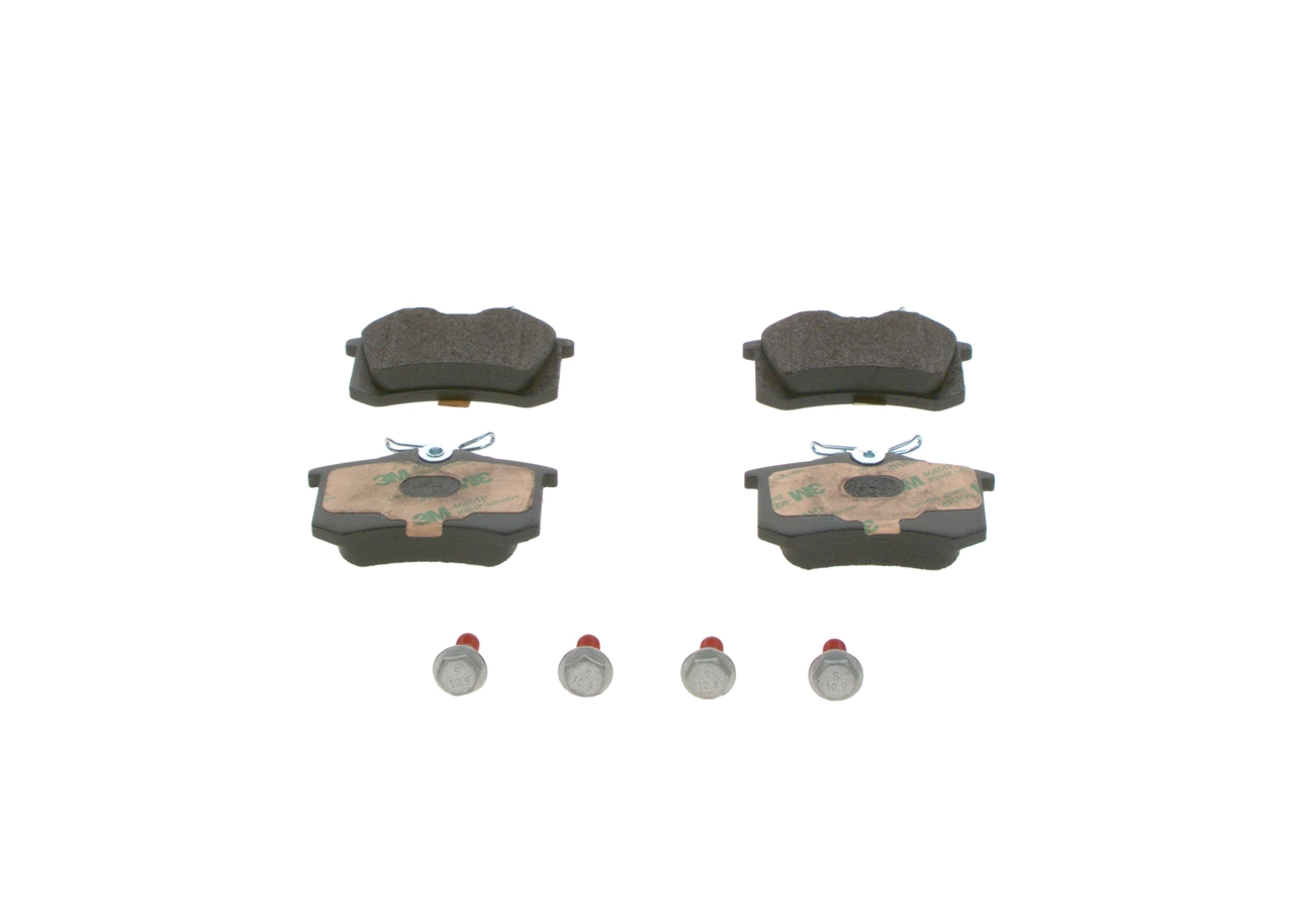 0986461769 Bosch Pastillas freno traseras
