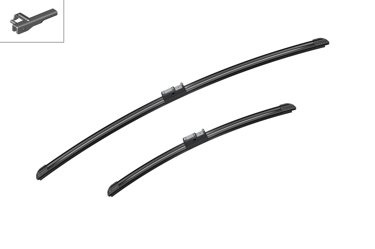 Comprar 3397118977 Bosch Juego de escobillas de luna delantera, 2 piezas