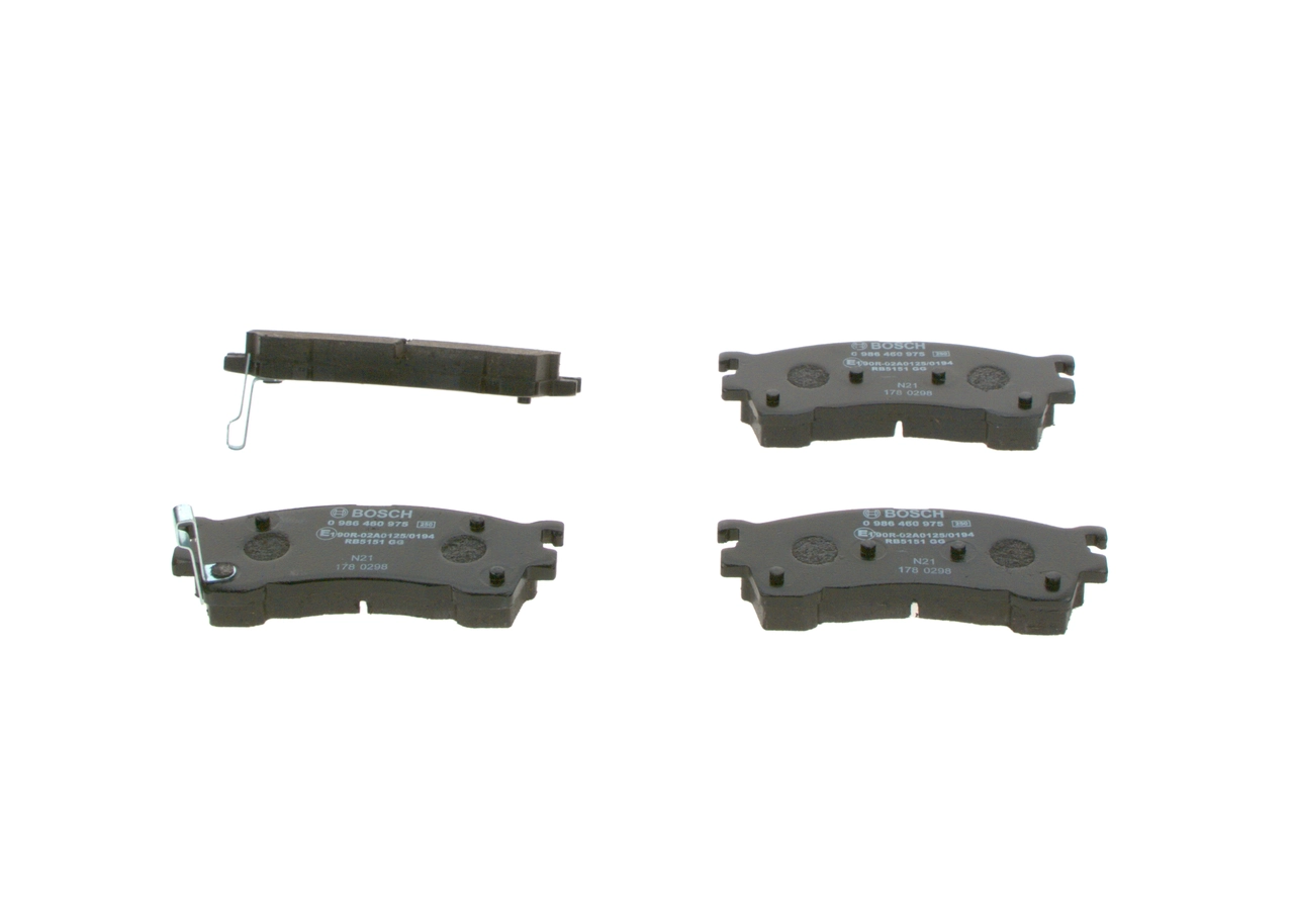Pastillas freno delanteras Bosch 0986460975 precio, desde 28,98 EUR
