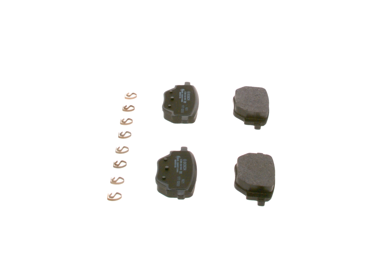 0986424988 Bosch Pastillas freno traseras