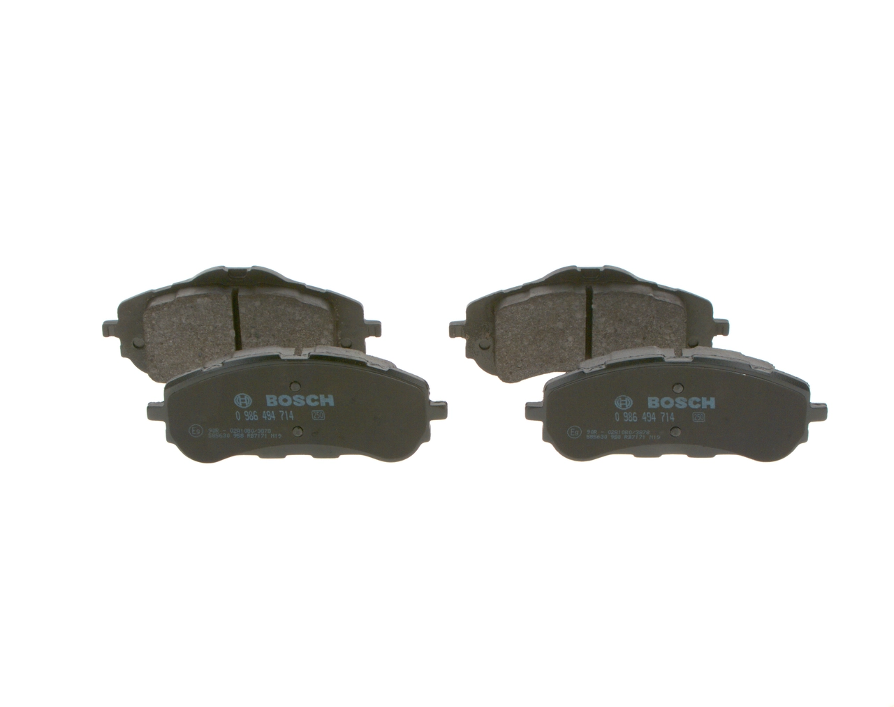 Pastillas de freno 0986494714 Bosch