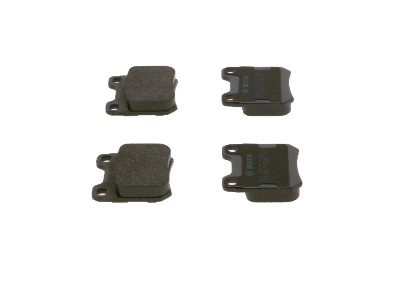 0986490500 Bosch Pastillas freno traseras