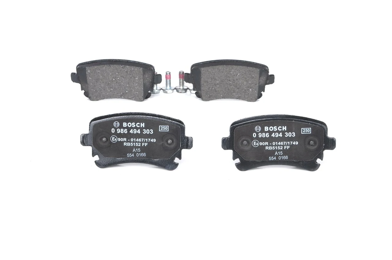 Comprar 0986494303 Bosch Pastillas de freno traseras