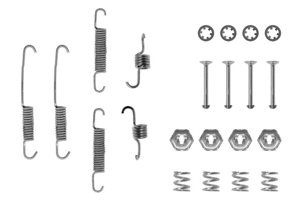 Kit de montaje de zapatas de freno traseras para Ford Fiesta GFJ