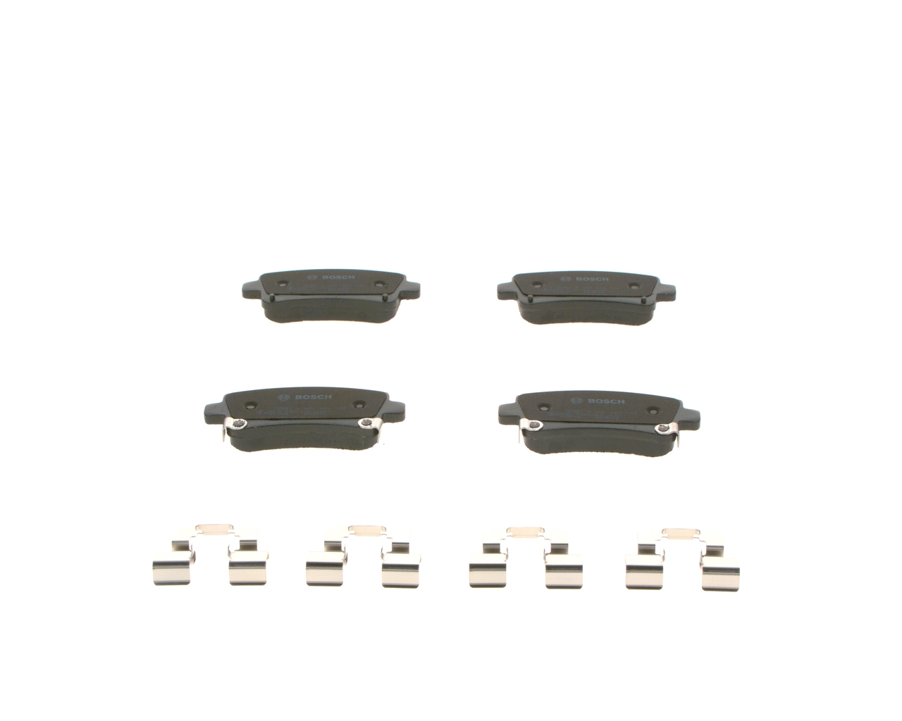 0986424124 Bosch Pastillas freno traseras