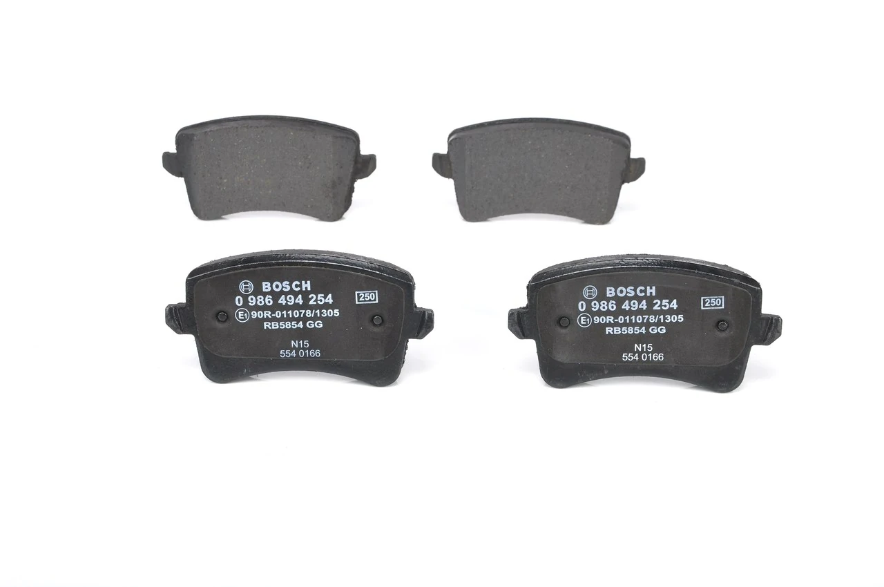 Pastillas de freno traseras 0986494254 Bosch