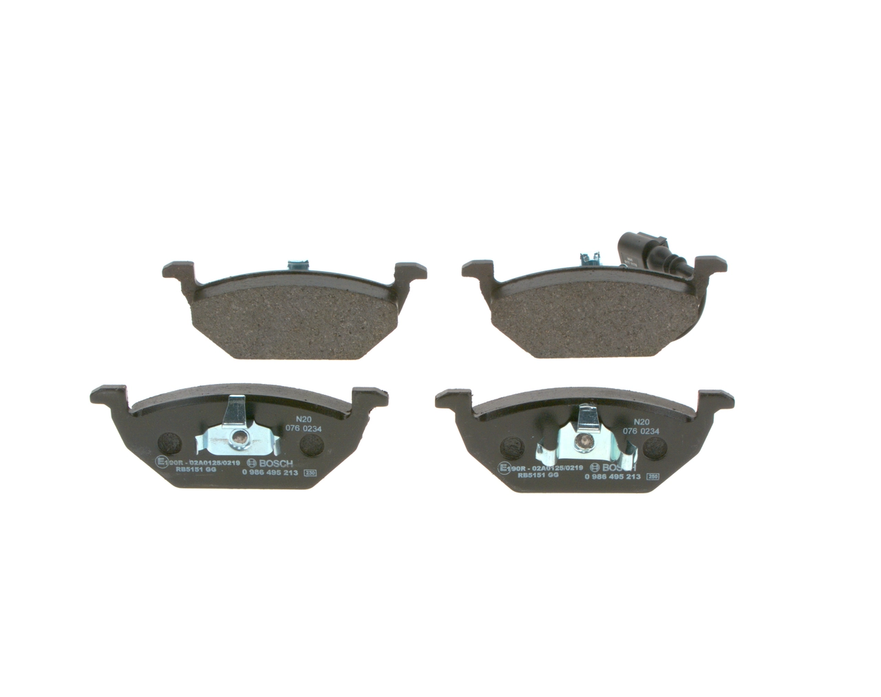Comprar 0986495213 Bosch Pastillas delanteras de freno