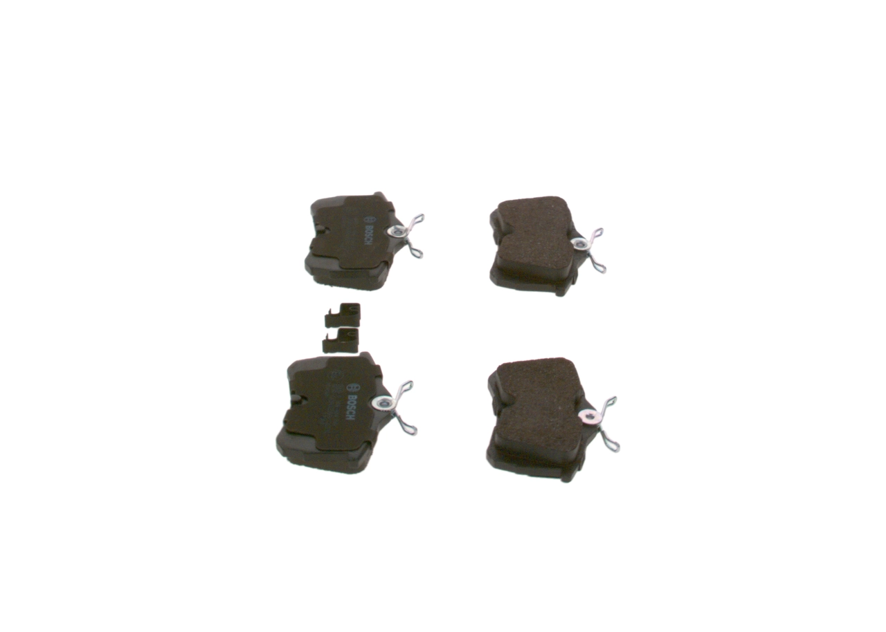 0986424661 Bosch Pastillas freno traseras