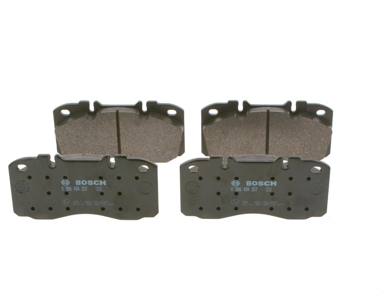 Pastillas freno delanteras Bosch 0986494257 precio, desde 134,30 EUR