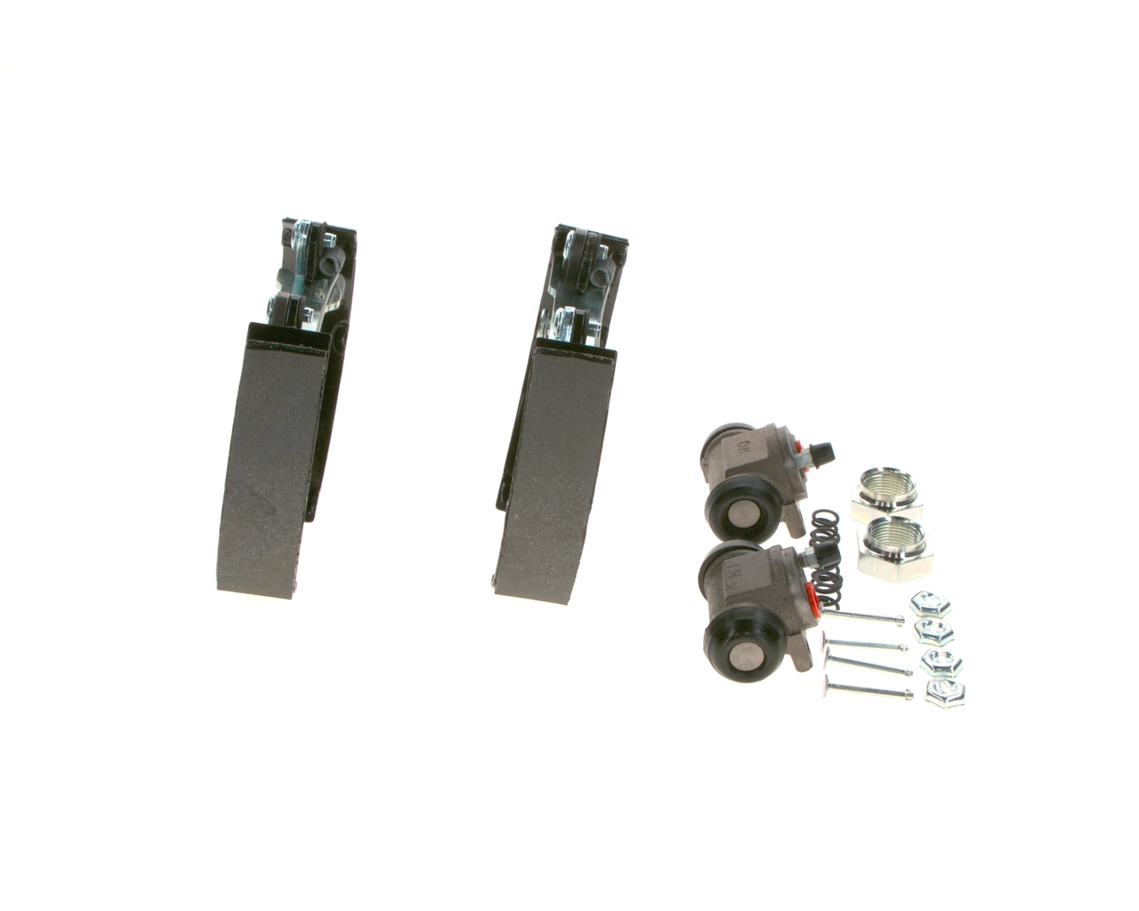 Kit de zapatas de frenos de tambor, con cilindros, completo Bosch 0204114027 precio, desde 88,74 EUR